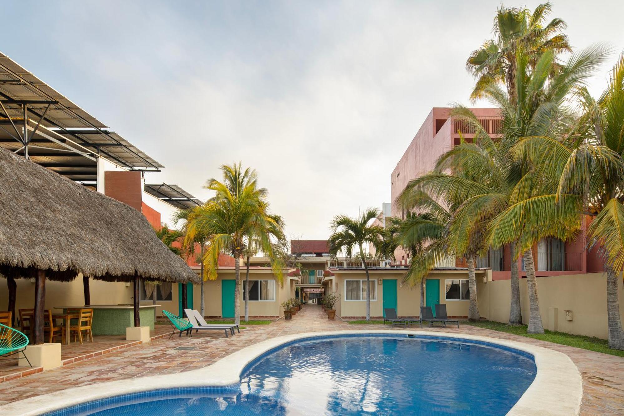 Bungalows Las Arenas San Patricio Melaque Exteriör bild